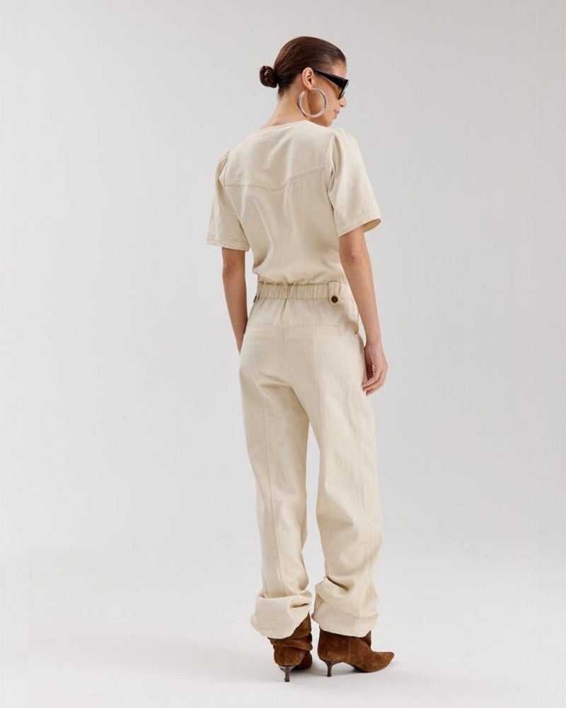 YAEL-JUMPSUIT LONG Ecru YAEL-JUMPSUIT LONG Ecru