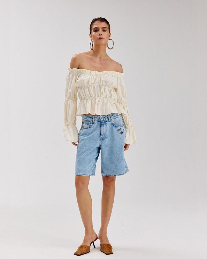 FAYRA-SHORT Blauw FAYRA-SHORT Blauw