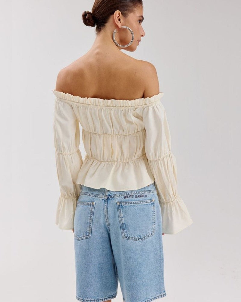 FAYRA-SHORT Blauw FAYRA-SHORT Blauw