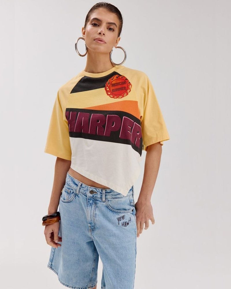 MEXICANSUMMER-SHIRT Geel MEXICANSUMMER-SHIRT Geel