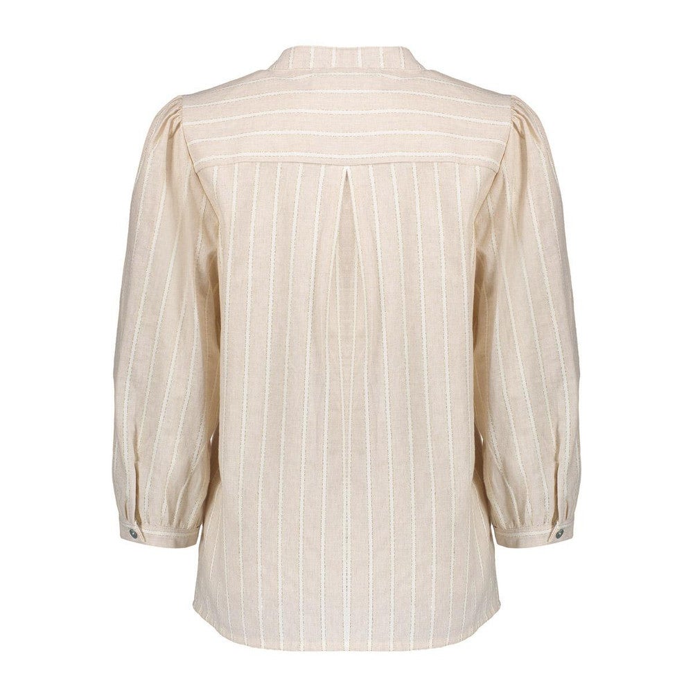 Blouse lurex stripe Ecru Blouse lurex stripe Ecru