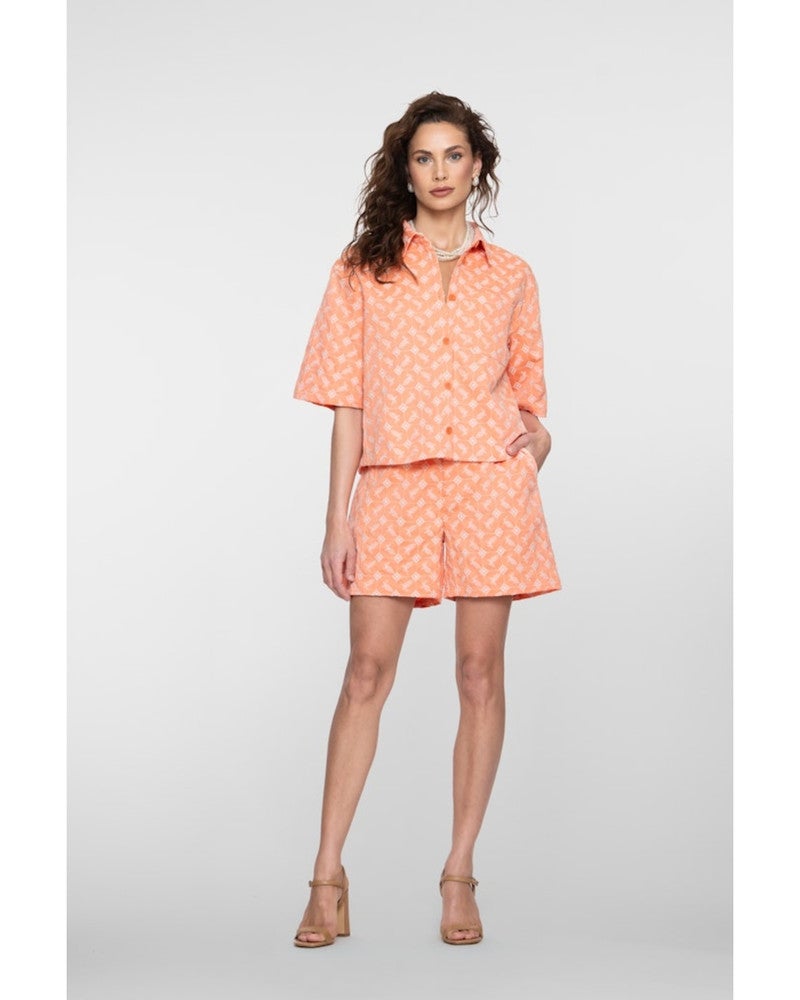 Shorts embroidery Oranje Shorts embroidery Oranje