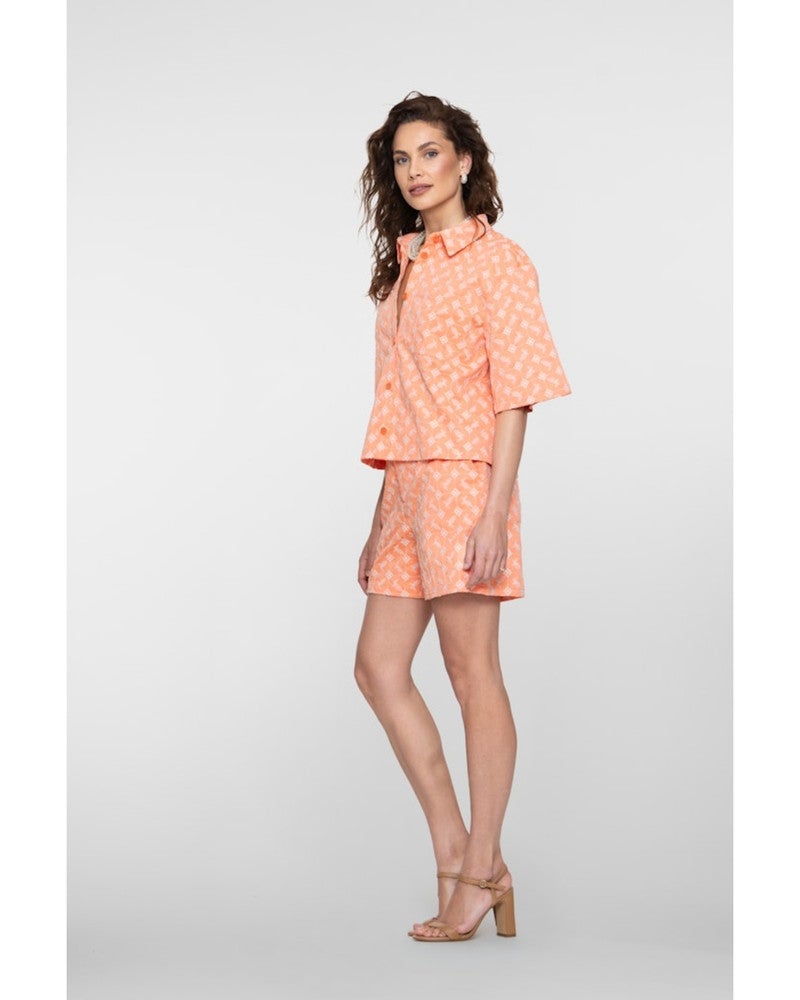 Shorts embroidery Oranje Shorts embroidery Oranje