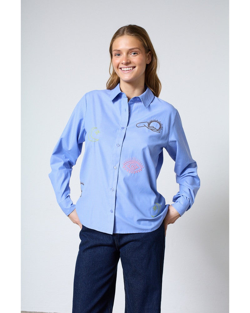 IBISA-SH2 Shirts Blauw IBISA-SH2 Shirts Blauw