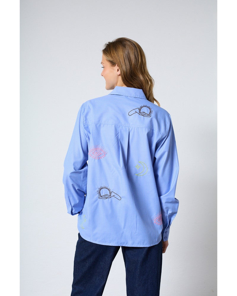 IBISA-SH2 Shirts Blauw IBISA-SH2 Shirts Blauw