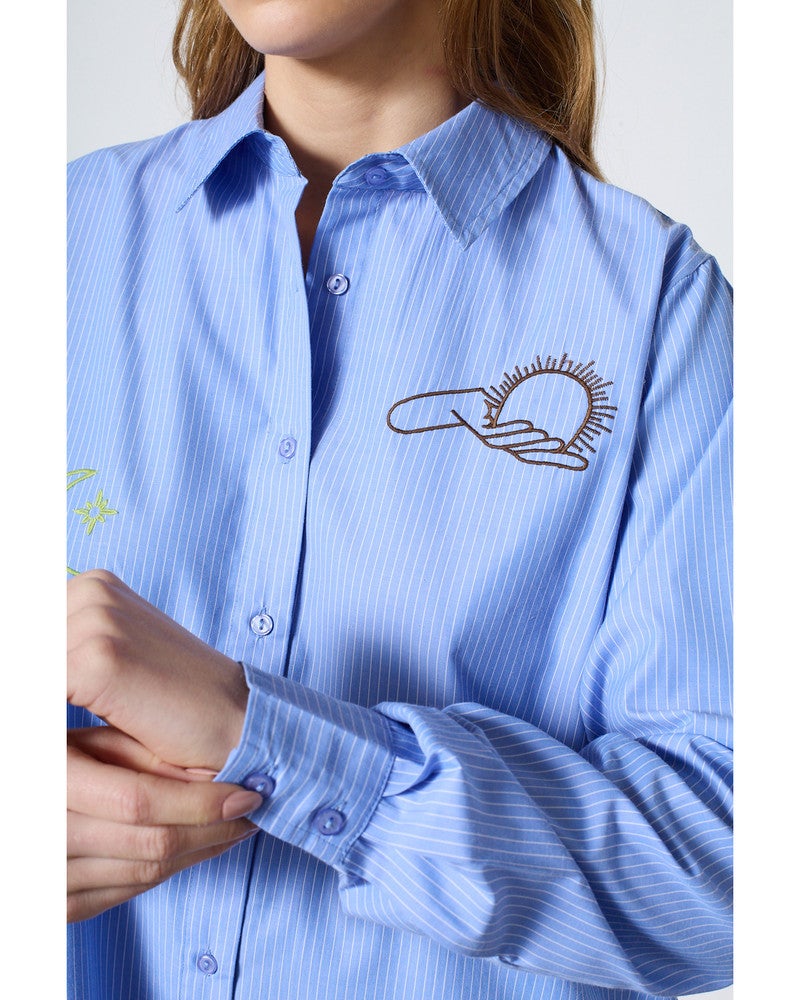 IBISA-SH2 Shirts Blauw IBISA-SH2 Shirts Blauw