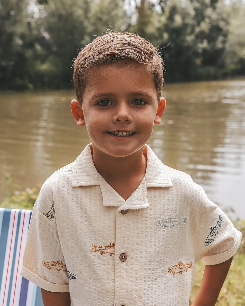 Shark Fish Loose Shirt Wit 1 Shark Fish Loose Shirt Wit 1