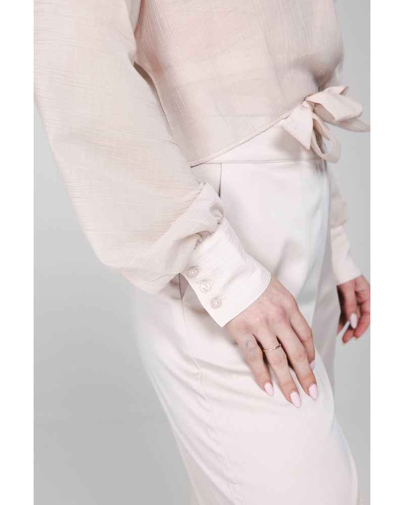 Kira Blouse Beige Kira Blouse Beige