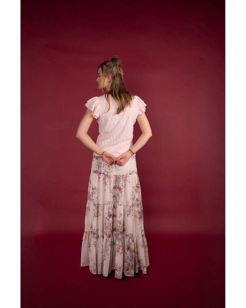 Celyna Wave Jacquard Roze Celyna Wave Jacquard Roze