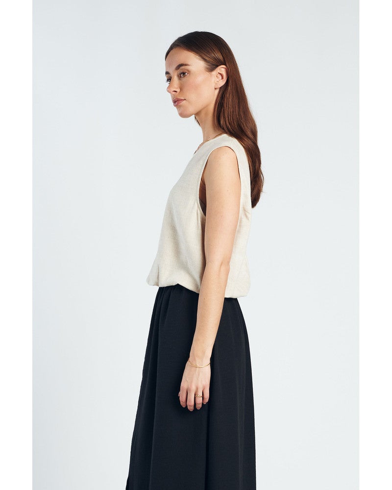 Holly Top Beige Beige Holly Top Beige Beige