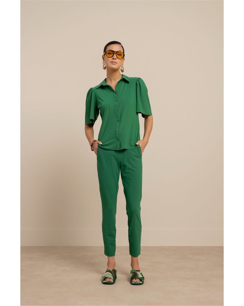 Poppy butterfly blouse Groen Poppy butterfly blouse Groen