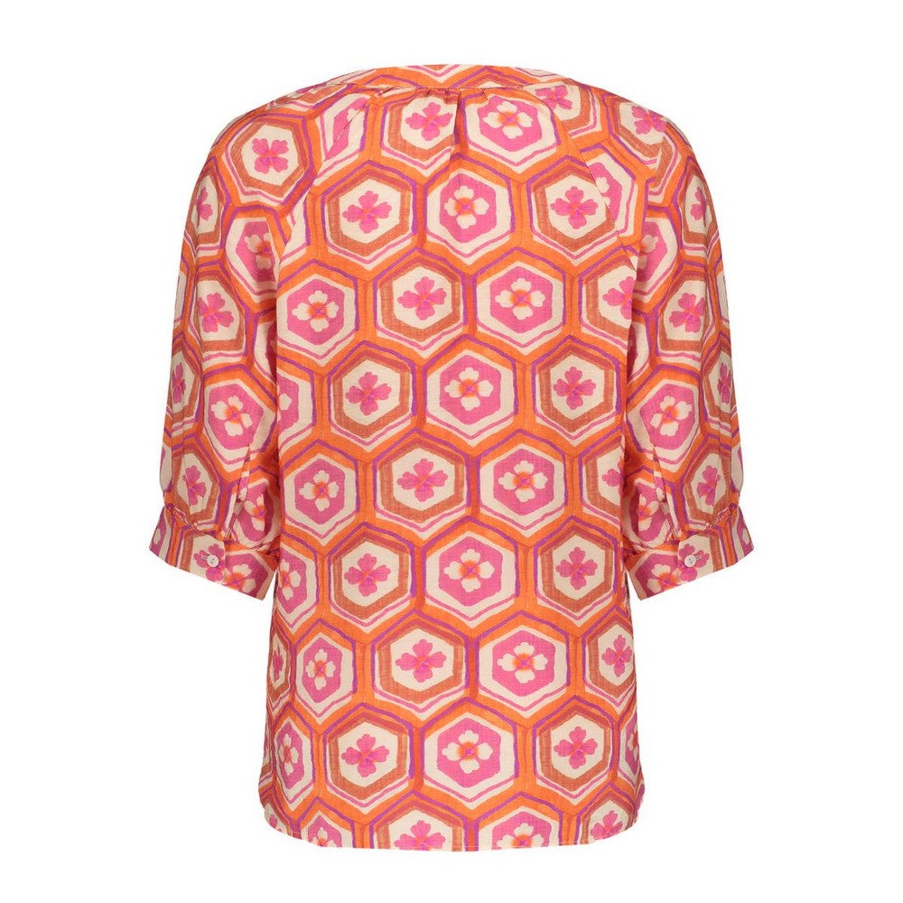 Blouse Orange Cassis Multi Blouse Orange Cassis Multi