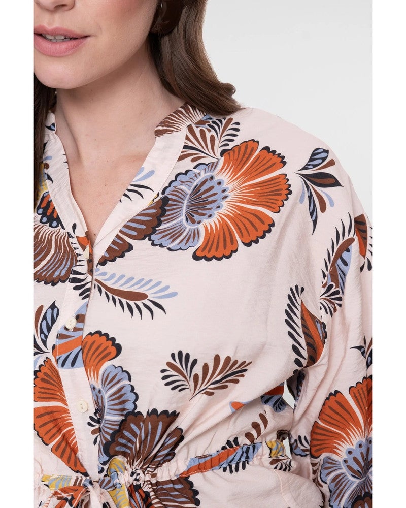Blouse Chambray Ecru Blouse Chambray Ecru