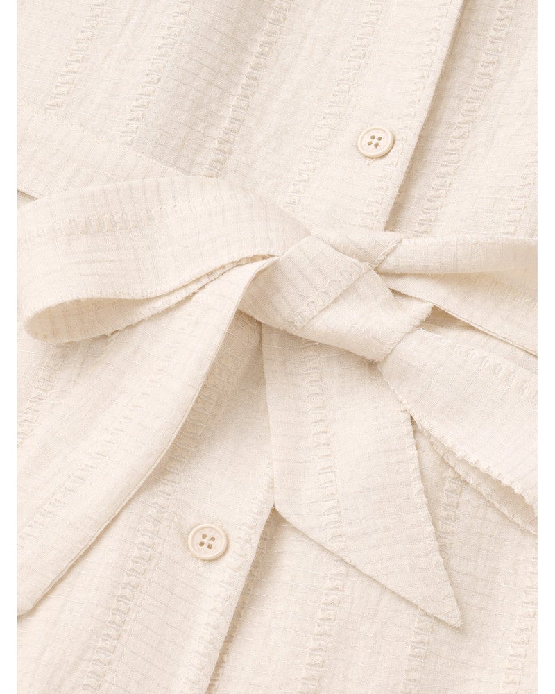 Myra Short Dress Ecru Myra Short Dress Ecru