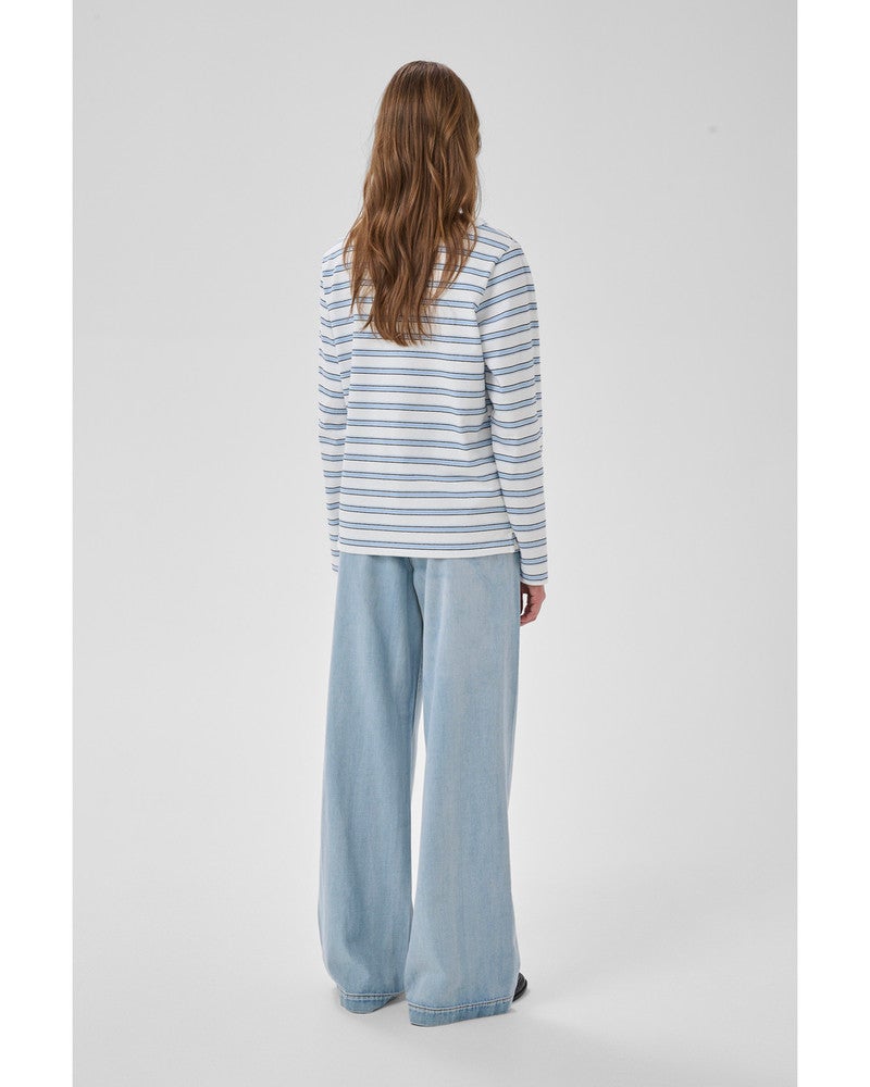 MWZito 171 High Wide Pant Licht Blauw MWZito 171 High Wide Pant Licht Blauw