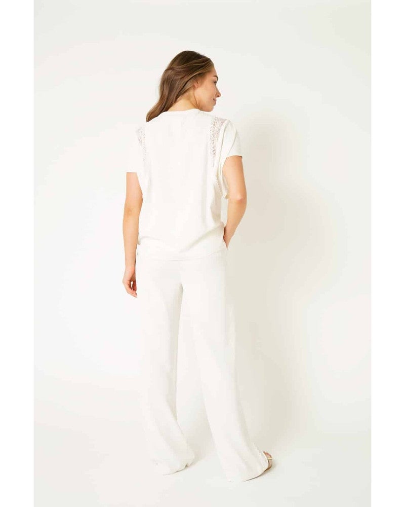 AZARI TROUSER / LACE Ecru AZARI TROUSER / LACE Ecru