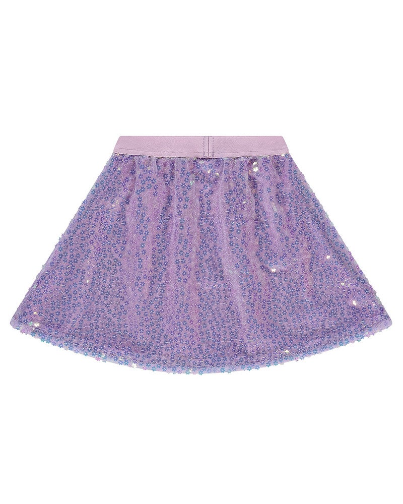 girls sequin skirt lilac Paars girls sequin skirt lilac Paars