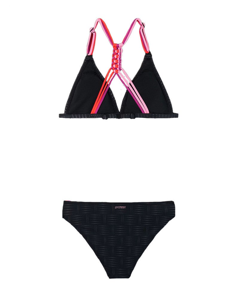 PRTFimkes JR Triangle bikini Zwart 1 PRTFimkes JR Triangle bikini Zwart 1
