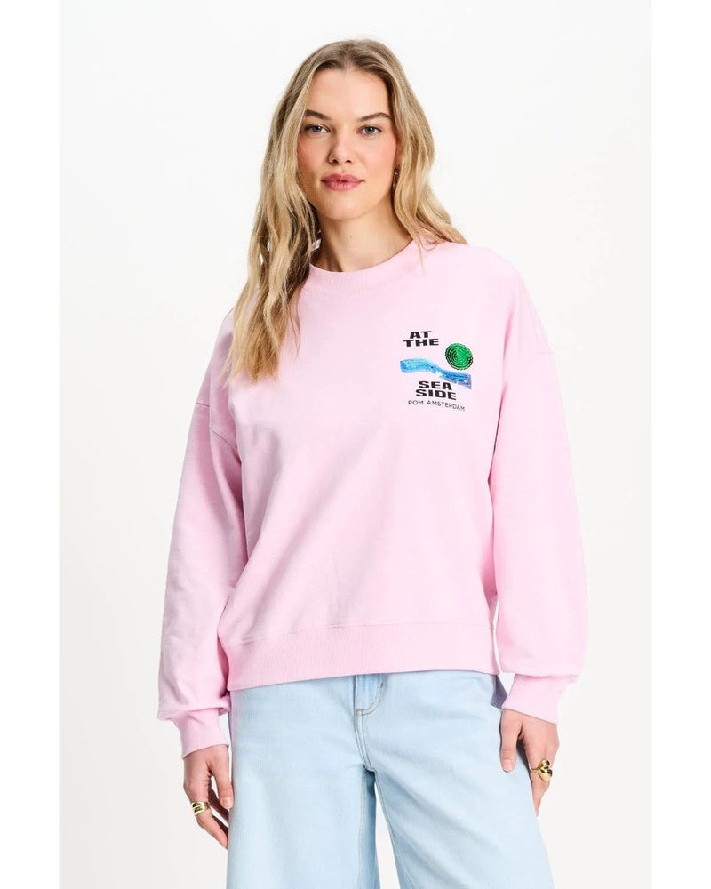 SWEATER - Seaside Pink Roze SWEATER - Seaside Pink Roze