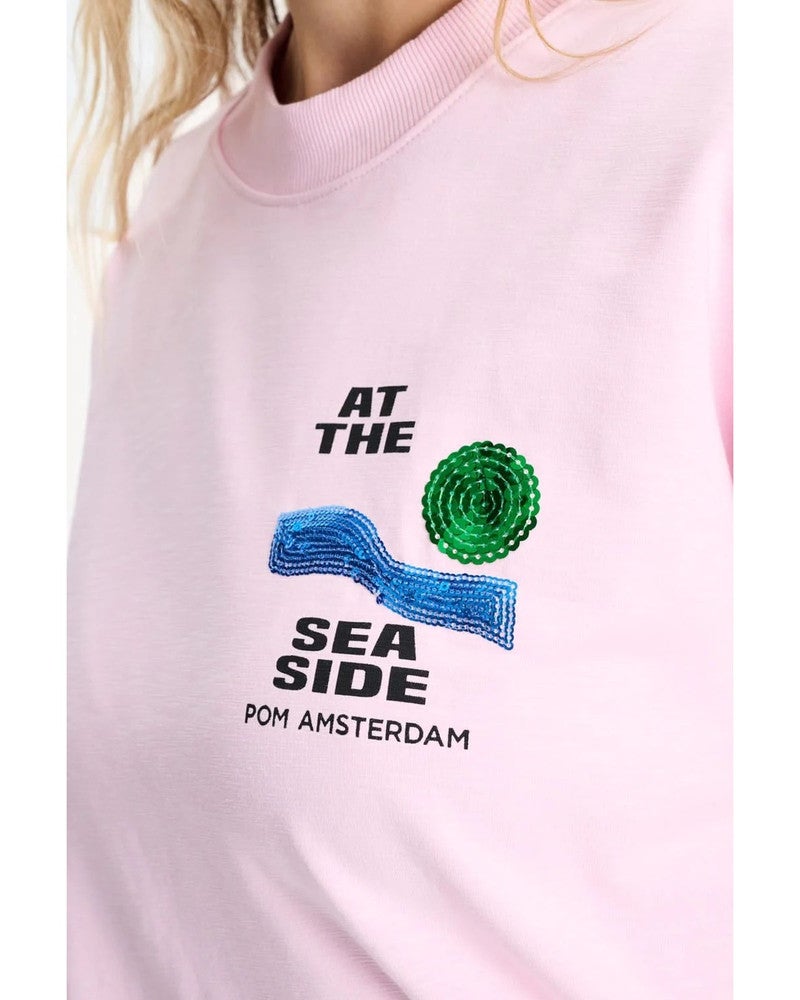 SWEATER - Seaside Pink Roze SWEATER - Seaside Pink Roze