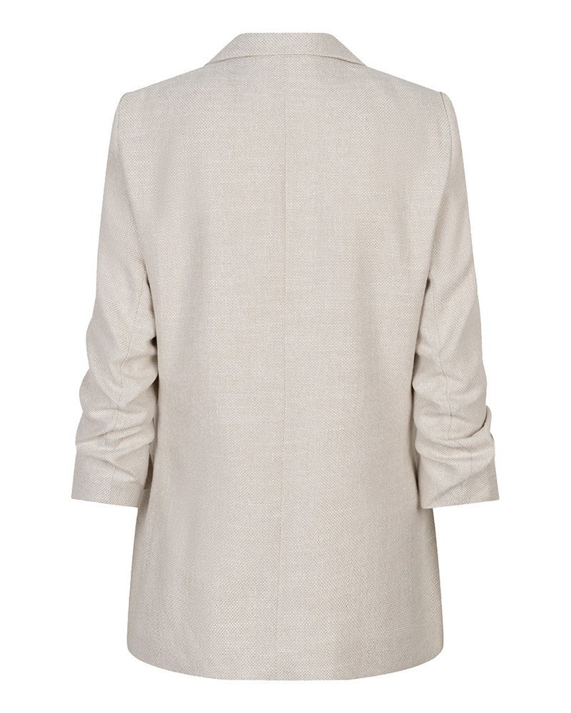 Blazer linen looks Zand Blazer linen looks Zand