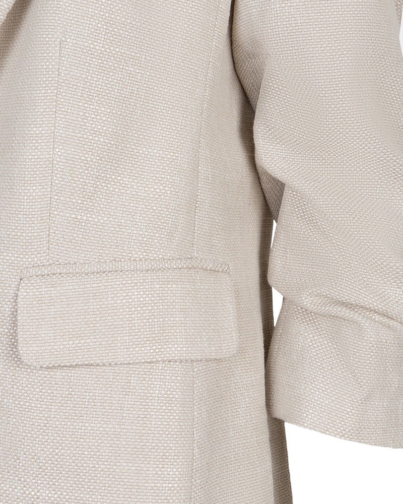 Blazer linen looks Zand Blazer linen looks Zand