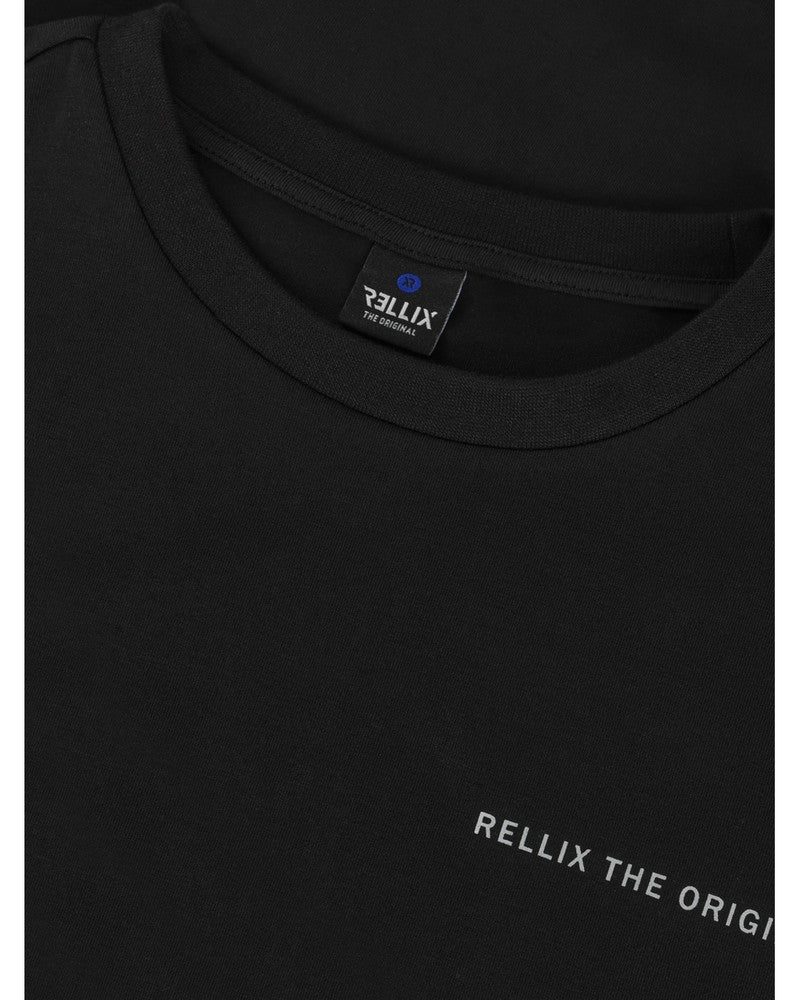 T-Shirt RLX Backprint Lilac Zwart 1 T-Shirt RLX Backprint Lilac Zwart 1