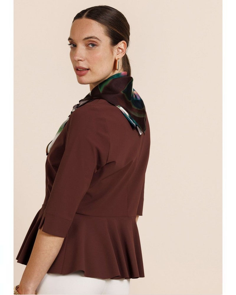 Satin flower scarf Multi Satin flower scarf Multi