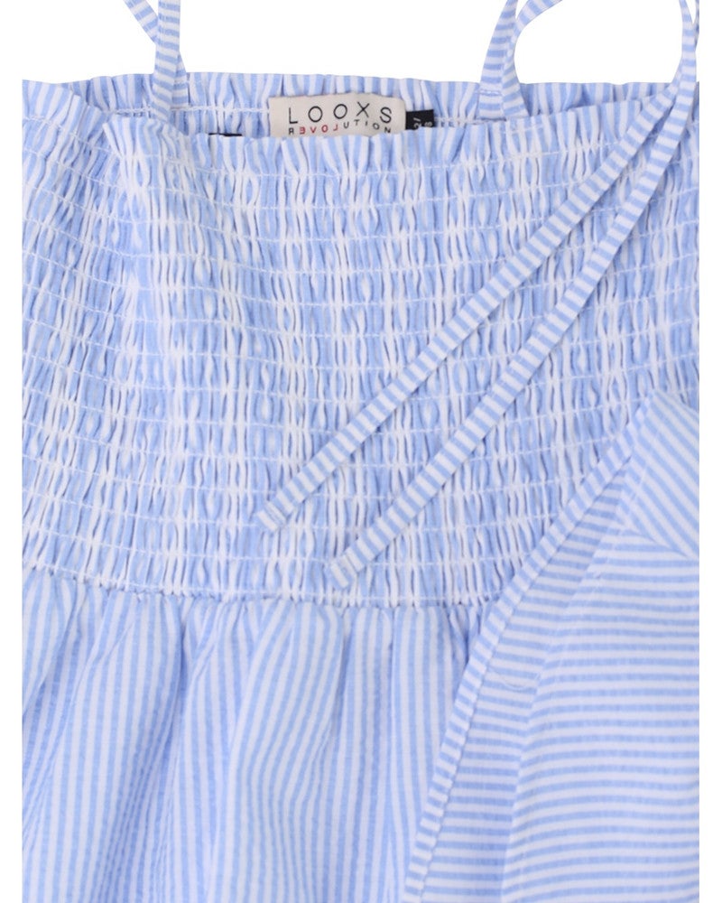10sixteen sleeveless Top Festival Stripe Licht Blauw 10sixteen sleeveless Top Festival Stripe Licht Blauw