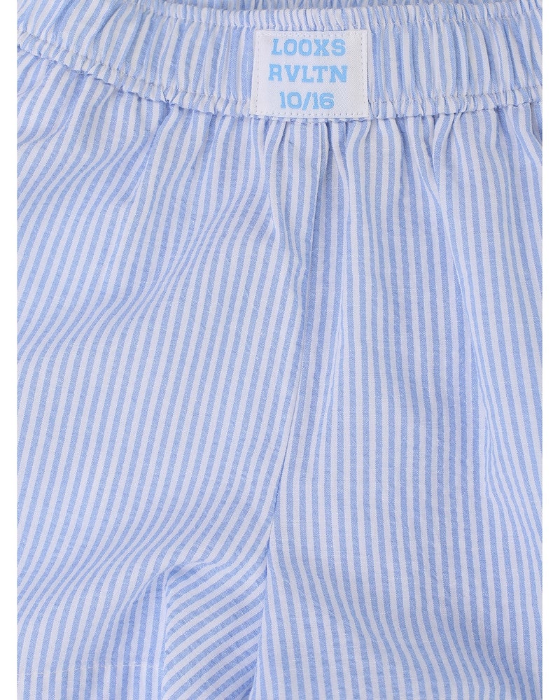 10sixteen Shorts Festival Stripe Licht Blauw 10sixteen Shorts Festival Stripe Licht Blauw