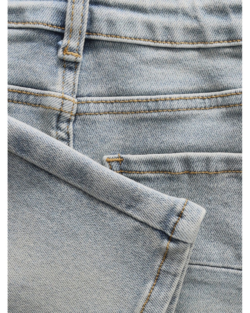 Denim Shorts Blauw Denim Shorts Blauw