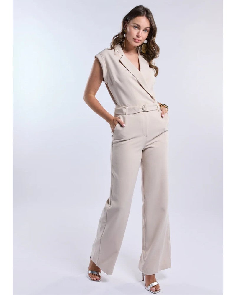 Jumpsuit Jackline Zand Jumpsuit Jackline Zand