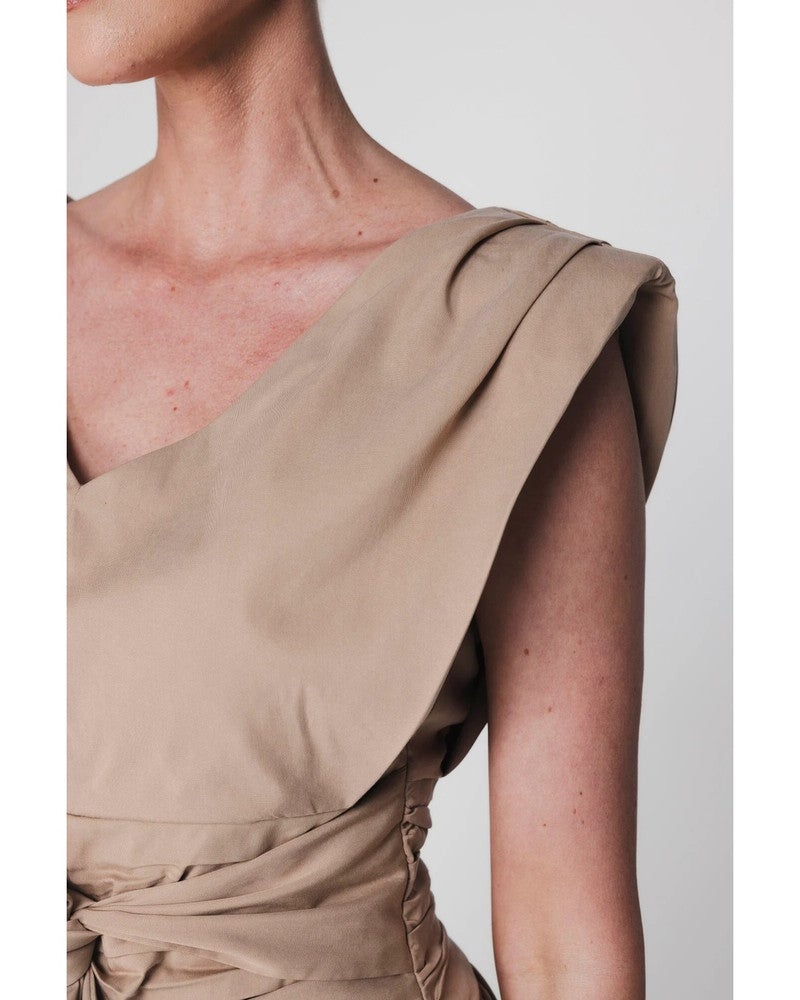 Skye Dress Zand Skye Dress Zand