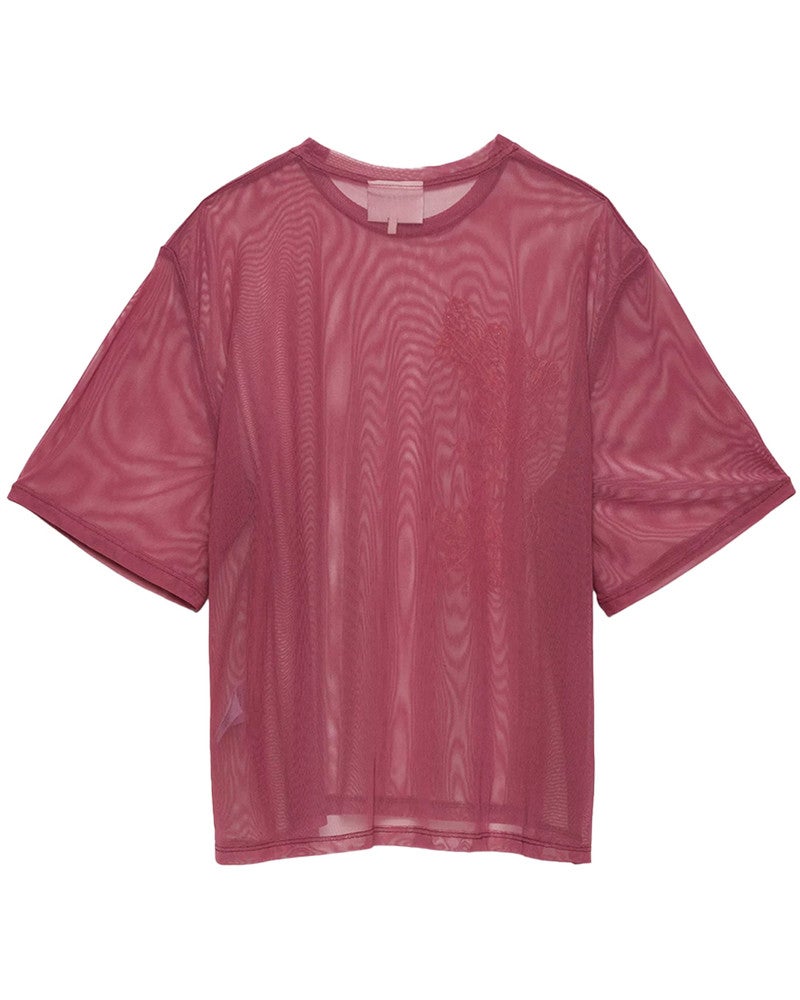 Transparent T-Shirts Paars Transparent T-Shirts Paars
