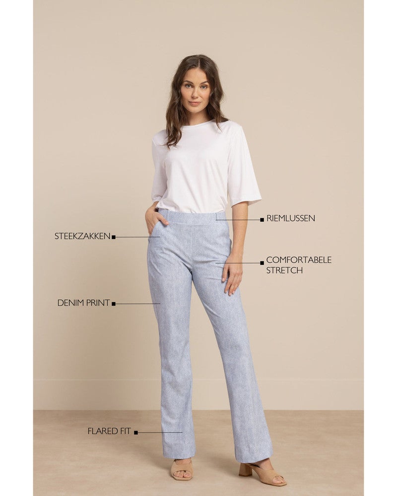 Flair bnd denim trousers Licht Blauw Flair bnd denim trousers Licht Blauw