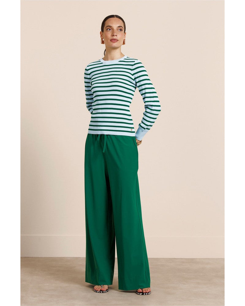 Luna rib pullover Licht Blauw Luna rib pullover Licht Blauw