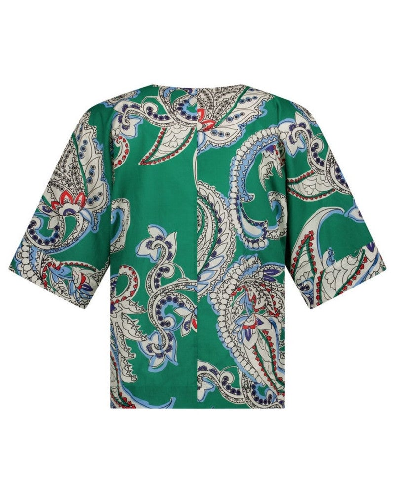 Madison paisley top Groen Madison paisley top Groen