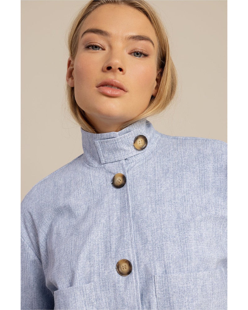 Ada denim jacket Licht Blauw Ada denim jacket Licht Blauw