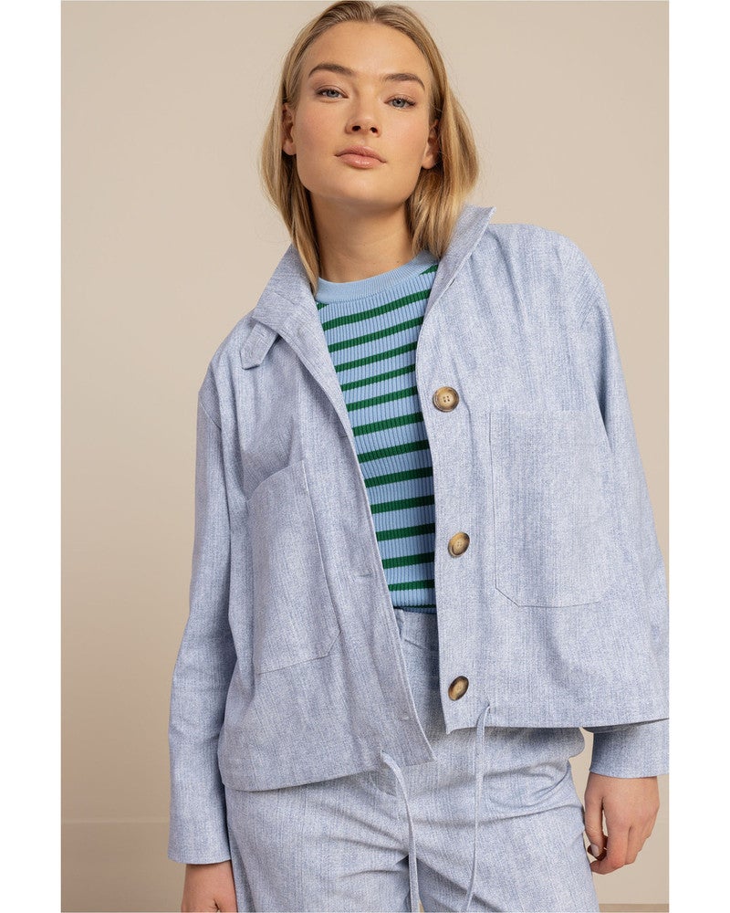 Ada denim jacket Licht Blauw Ada denim jacket Licht Blauw