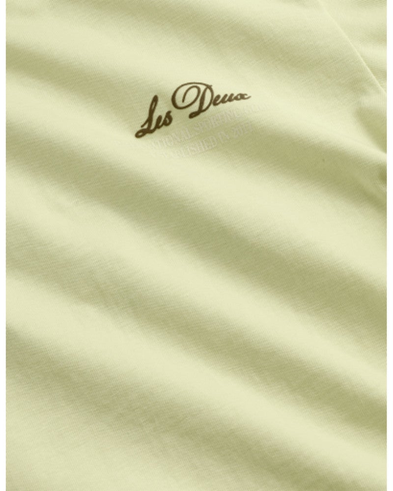 Globe T-Shirt Backprint Groen Globe T-Shirt Backprint Groen