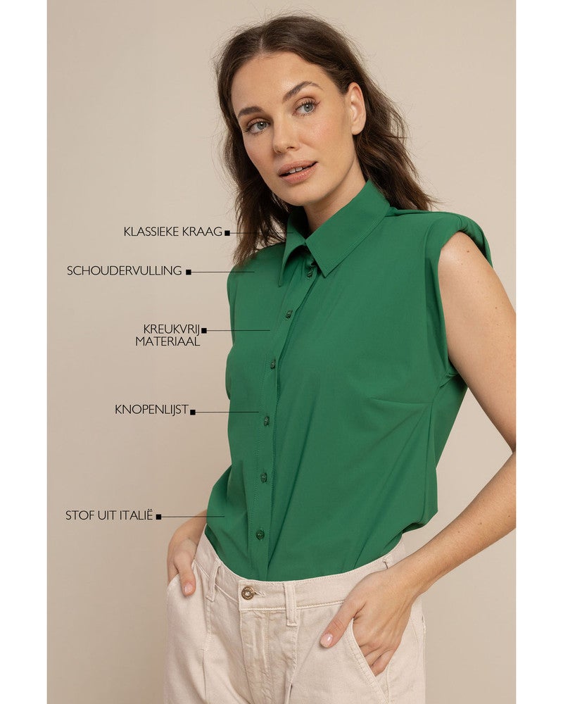 Georgie blouse Groen Georgie blouse Groen