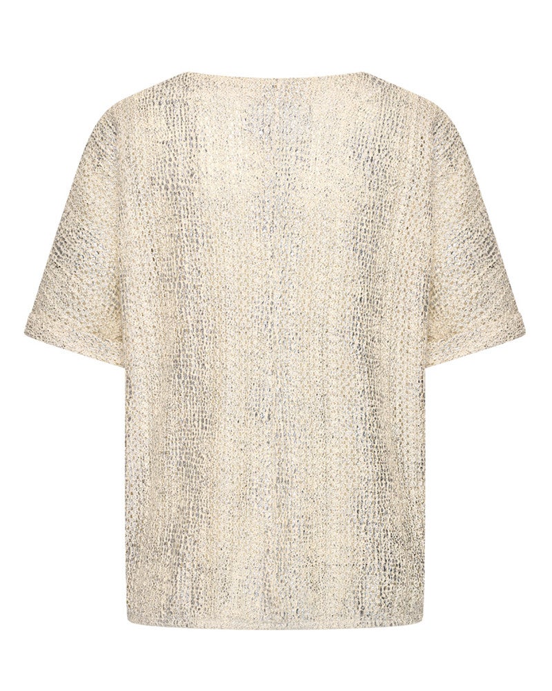 Top Knitt Zilver Top Knitt Zilver