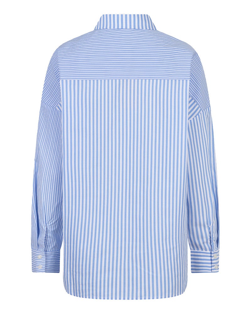 Blouse striped multi Blauw Blouse striped multi Blauw