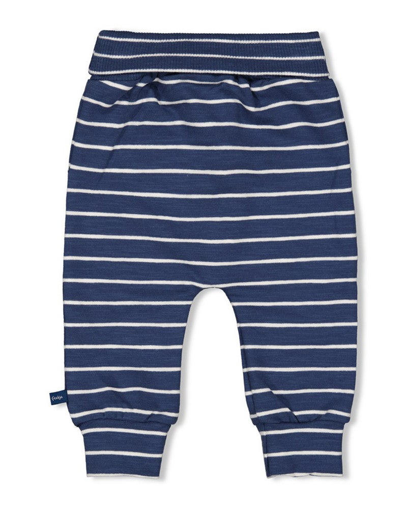 Broek streep - Seaside Happiness Donker Blauw Broek streep - Seaside Happiness Donker Blauw