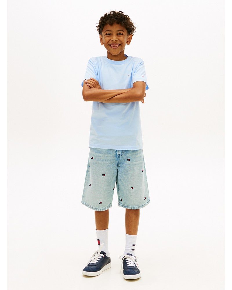 MINI CORP T-SHIRT Licht Blauw MINI CORP T-SHIRT Licht Blauw