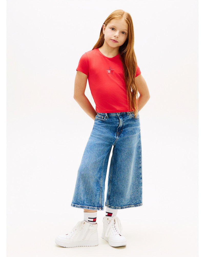 STAR FLAG TEE SS,T-SHIRT Rood STAR FLAG TEE SS,T-SHIRT Rood