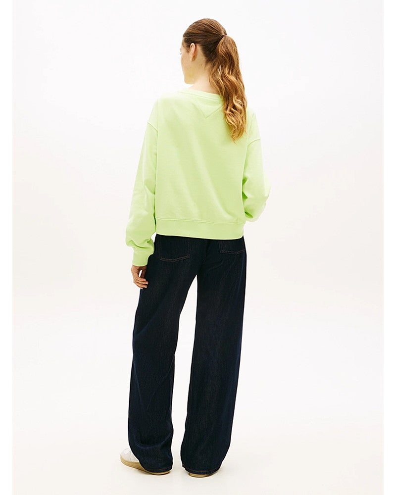 TJW SILVER SCRIPT CR SWEATSHIRTS Licht Groen TJW SILVER SCRIPT CR SWEATSHIRTS Licht Groen