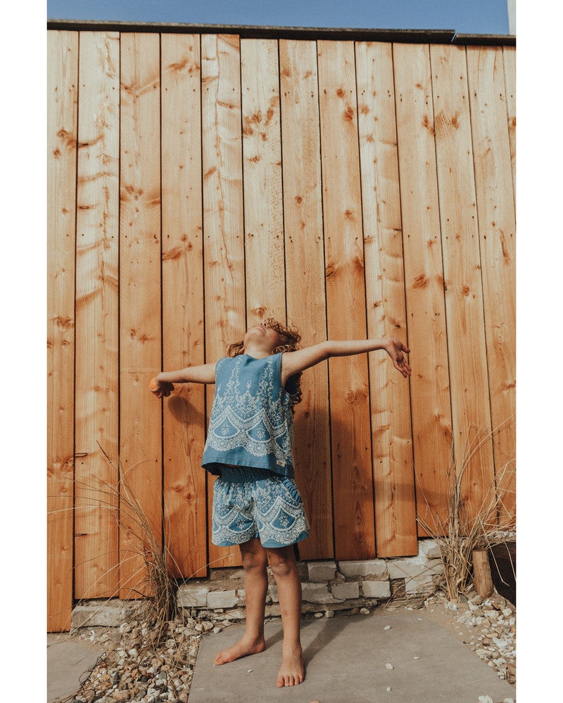 Maia Top Blauw Maia Top Blauw