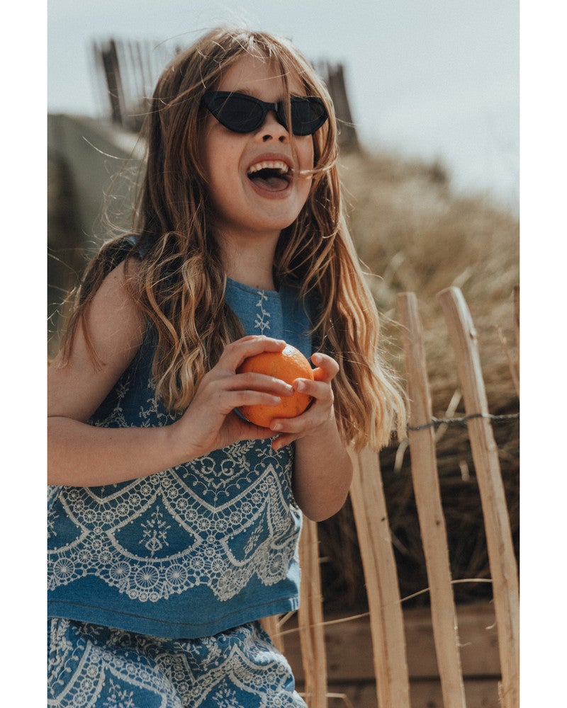 Maia Top Blauw Maia Top Blauw