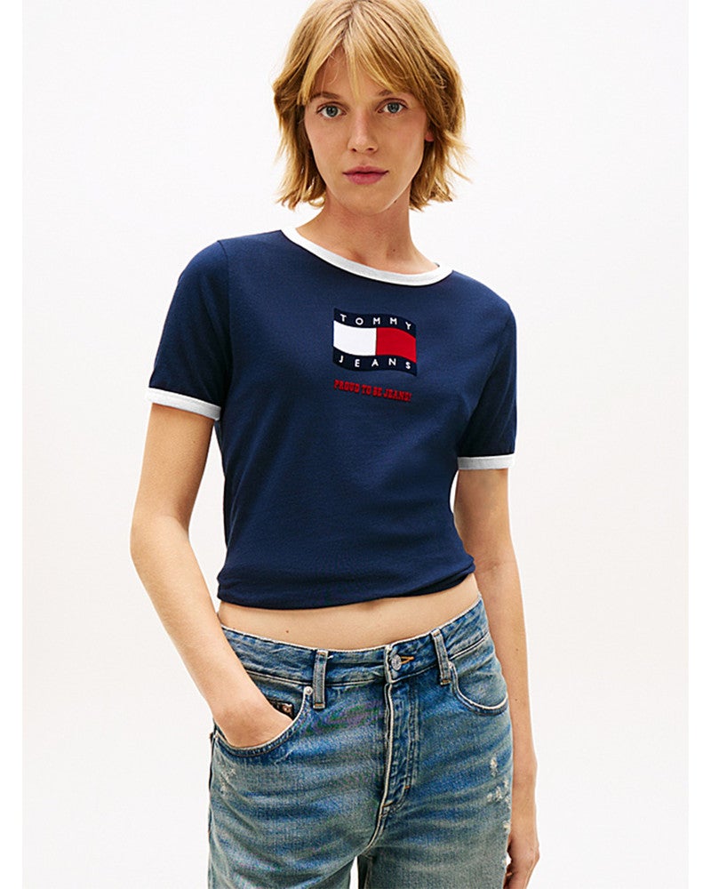 TJW REG NOVELTY RING T-SHIRTS Donker Blauw TJW REG NOVELTY RING T-SHIRTS Donker Blauw